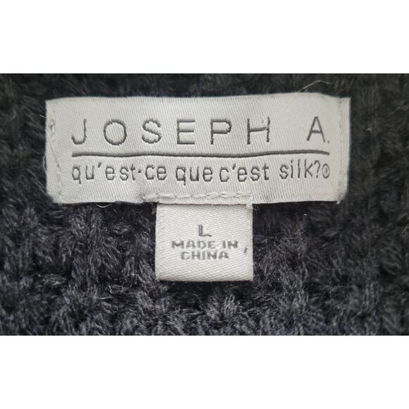 Joseph A Womens Multicolor Chevron Faux Fur Warm Cozy Open Front Vest Size L - Picture 5 of 7